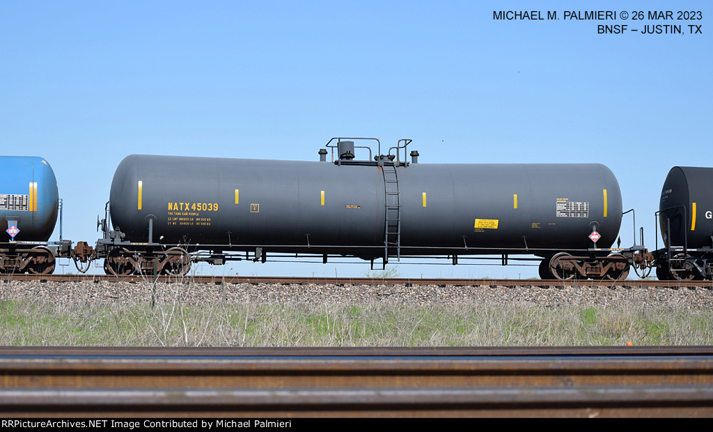 NATX Tank Car 45039